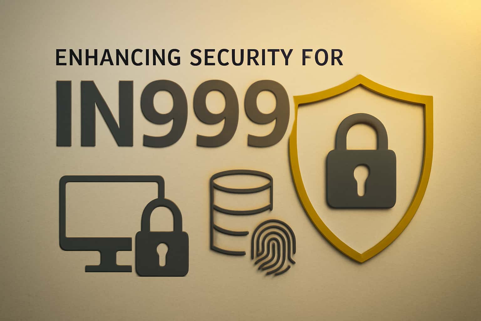 A futuristic depiction of security protocols for IN999.