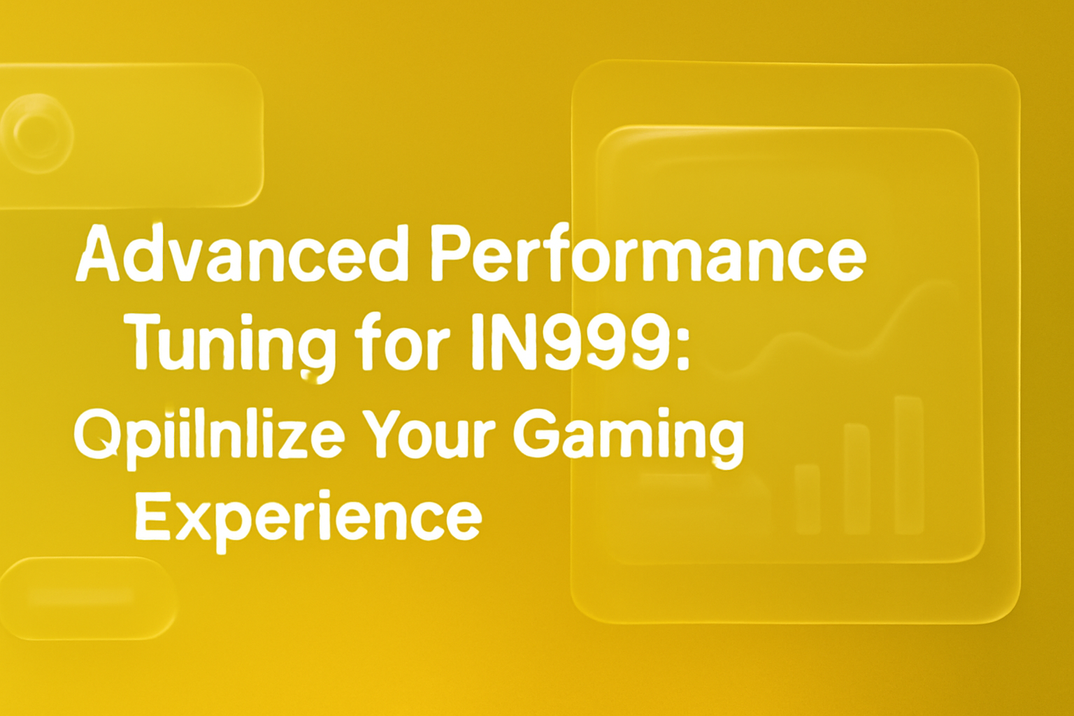 A high-tech representation of managing a user profile for IN999.