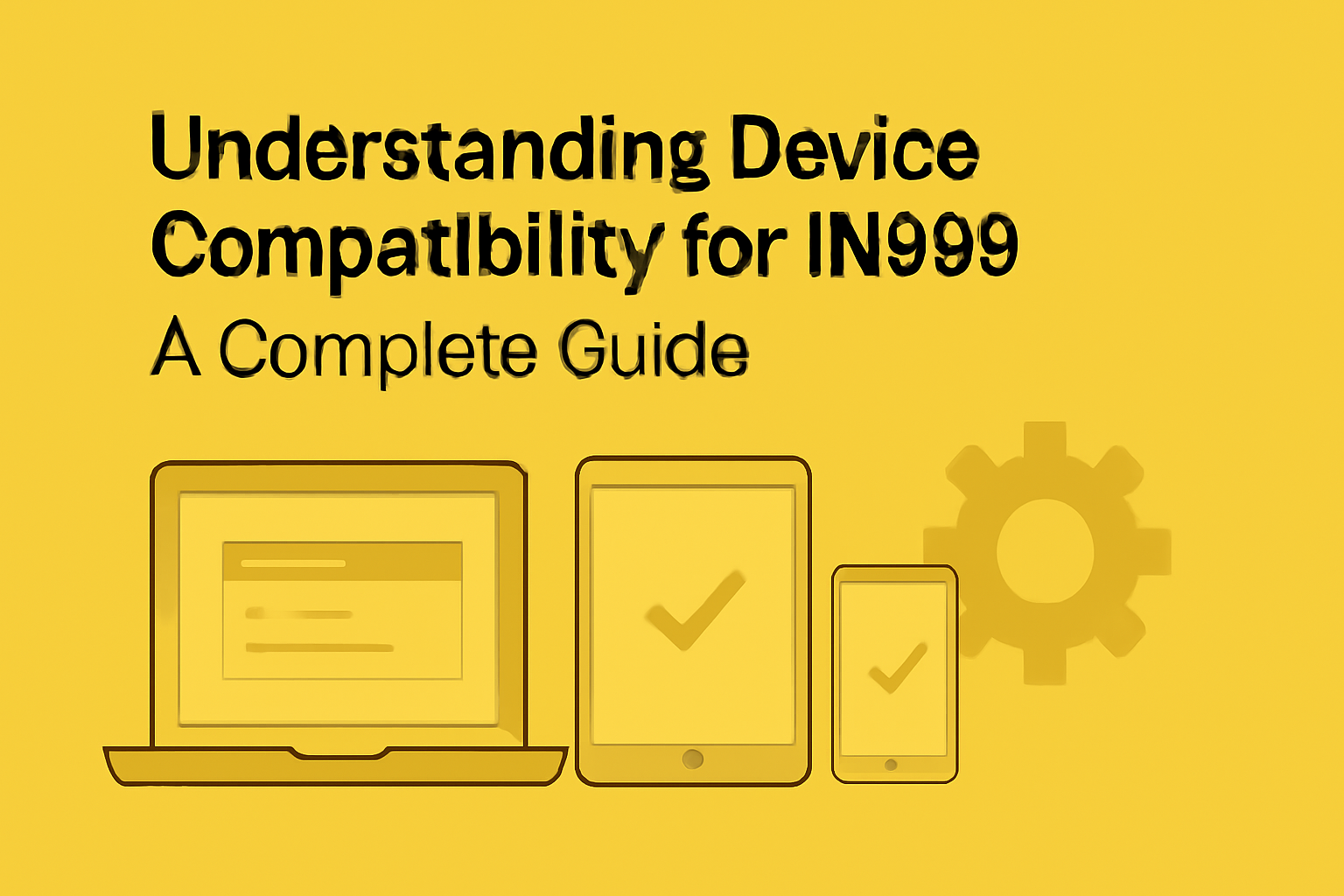 A high-tech representation of managing a user profile for IN999.