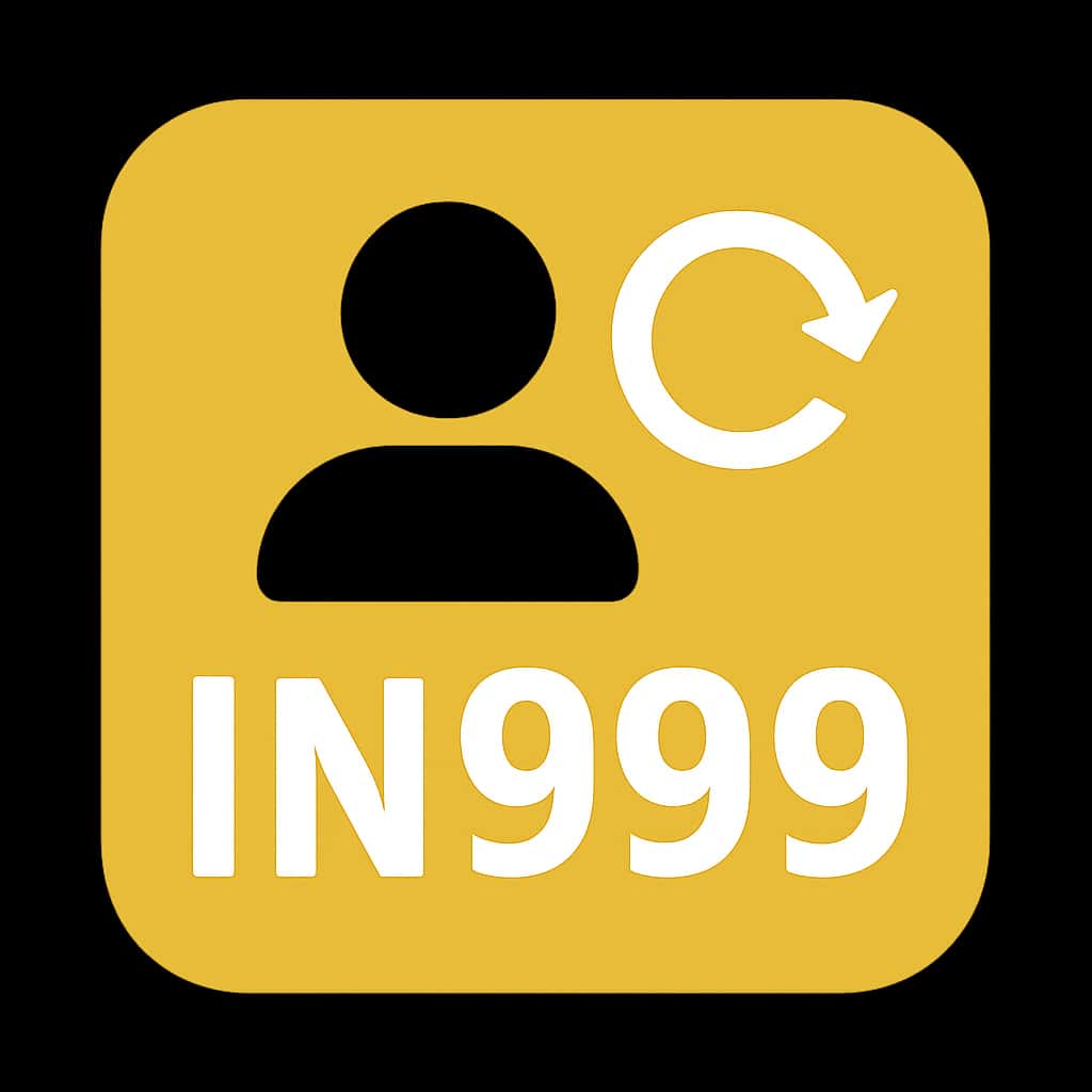 An icon showcasing Updating Profile IN999 Tips designed for clarity.